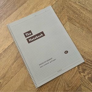 Iconic basic notebook blue